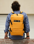 Sports Vegan Duffle Bag yellow - Made with ocean plastic
