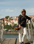 The Flop Crossbody Bag black