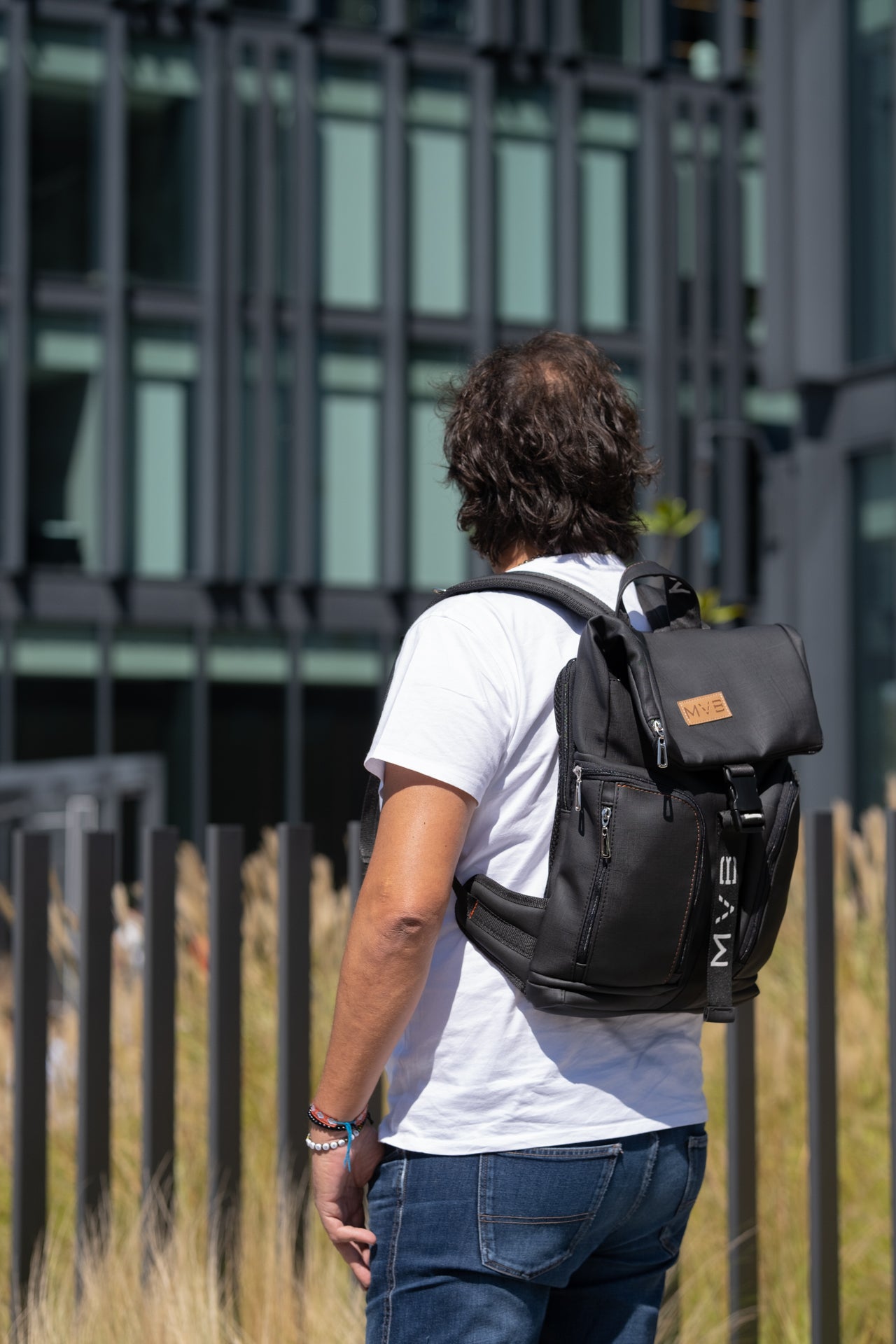best vegan laptop backpack Xplorer vegan backpack for travel in black – MVB