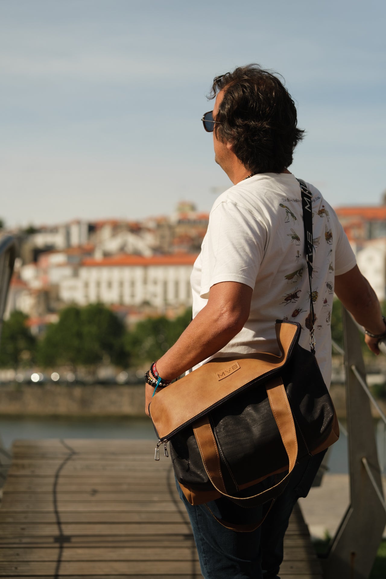 Versa Cork Messenger bag - Versa flop