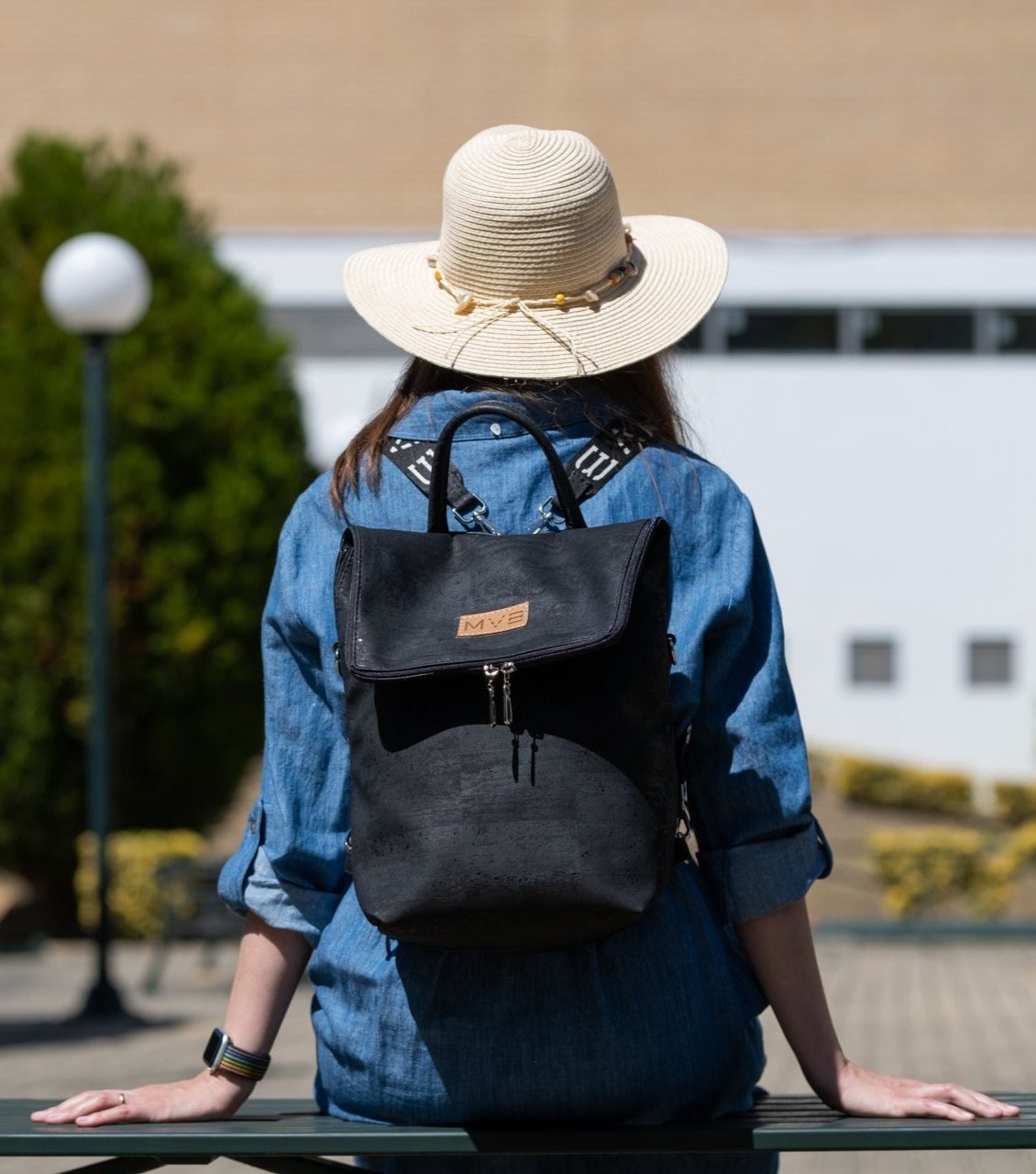 Trio Vegan Backpack black