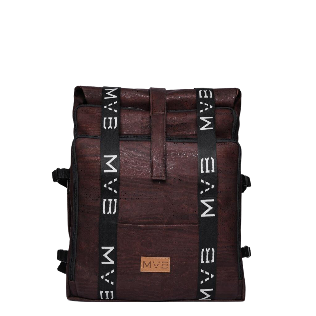 Xplorer Vegan Backpack for travel dark brown