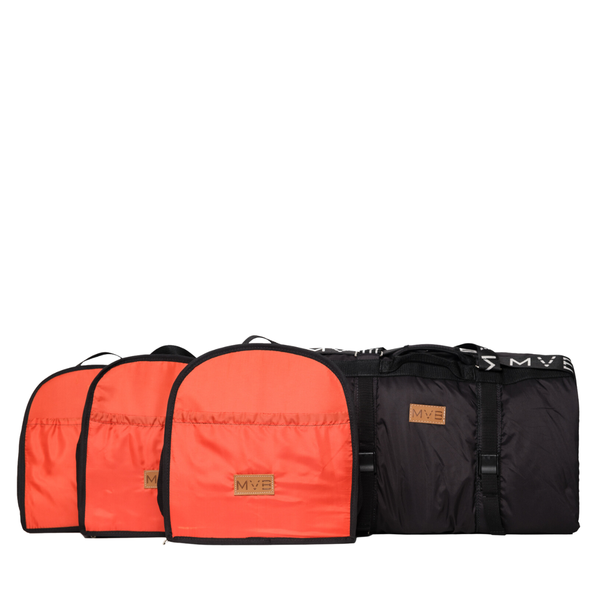 Sports Vegan Duffle Bag black - Made with ocean plastic