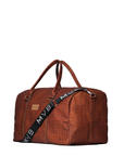 Xcape Vegan Leather Duffle Bag croco