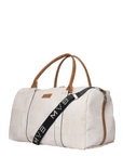 Xcape Vegan Leather Duffle Bag white