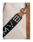 Xcape Vegan Leather Duffle Bag white