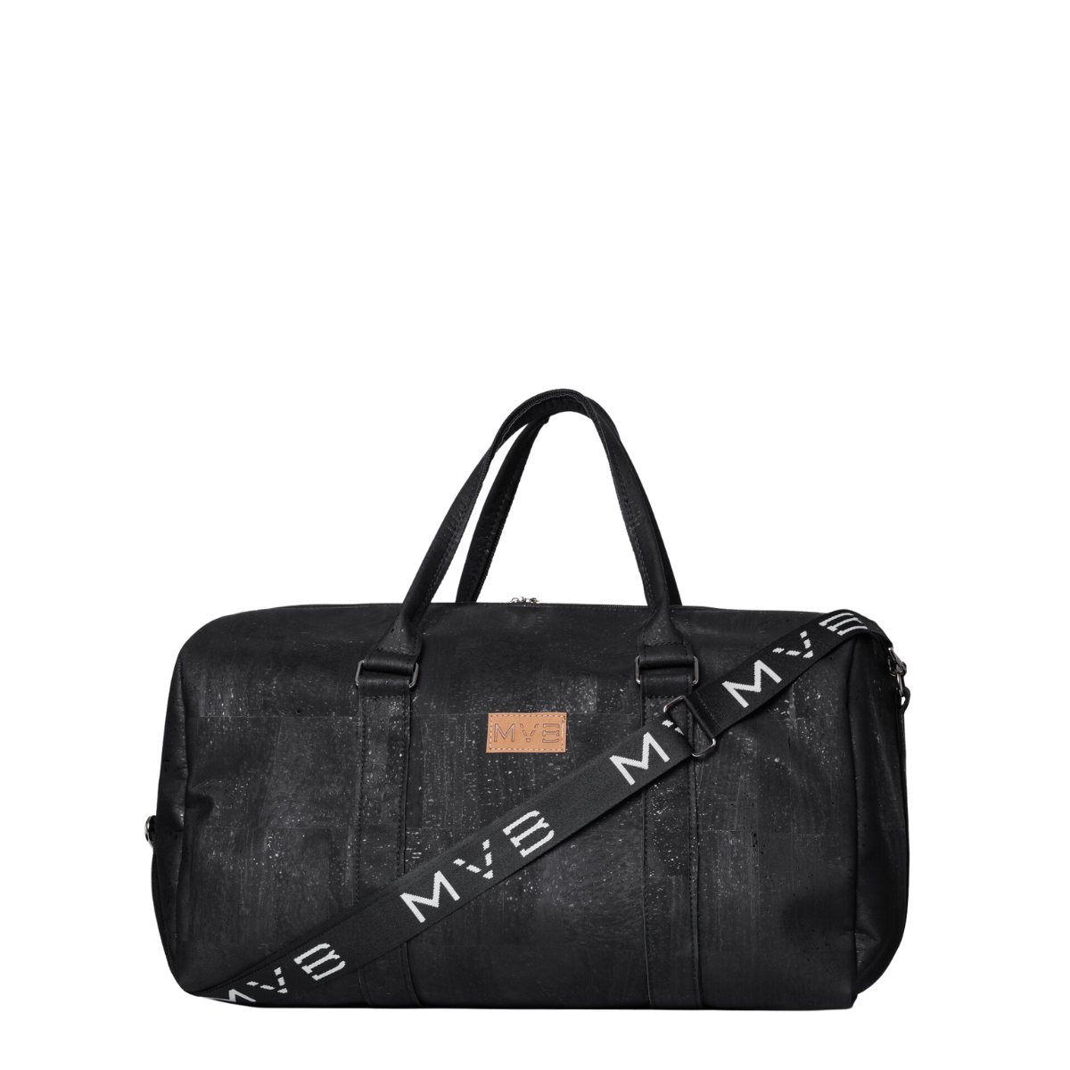 Xcape Vegan Leather Duffle Bag black