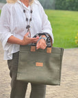 Tote Bag XL Green Cork