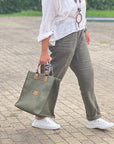 Tote Bag XL Green Cork