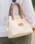 Mini Tote Handcraft Bag natural cork