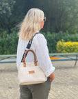 Mini Tote Handcraft Bag natural cork