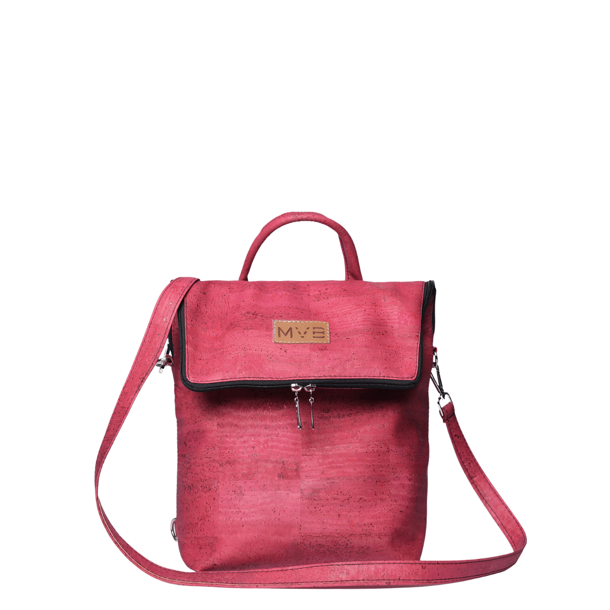 Trio Vegan Backpack Cherry