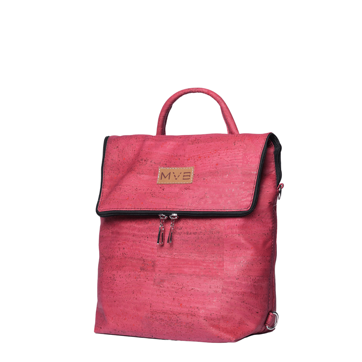 Trio Vegan Backpack Cherry