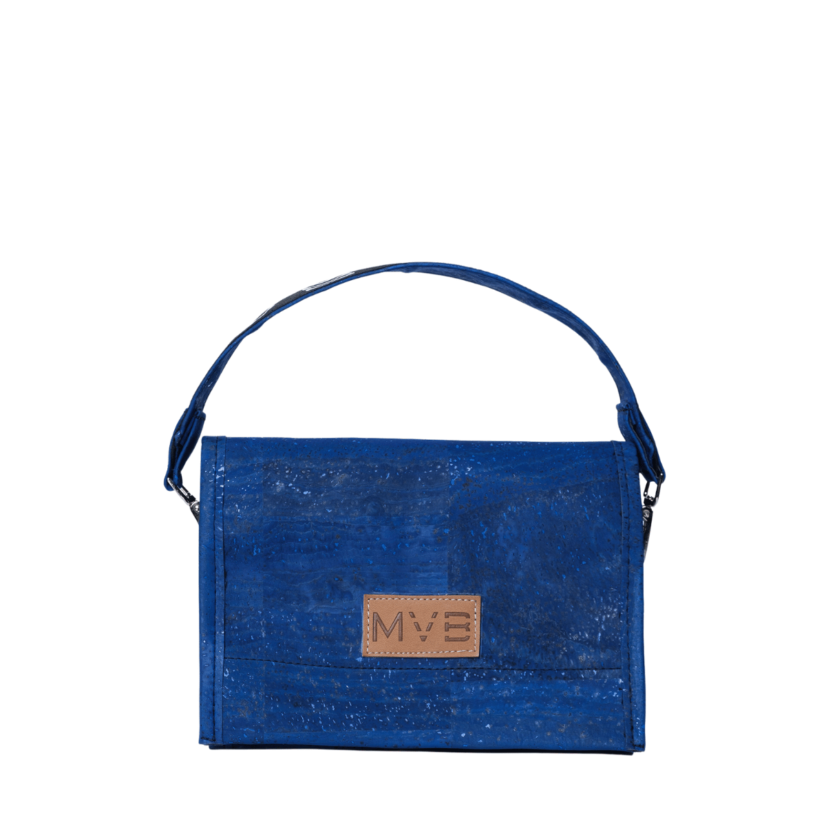 Night Vegan Crossbody Bag blue cork
