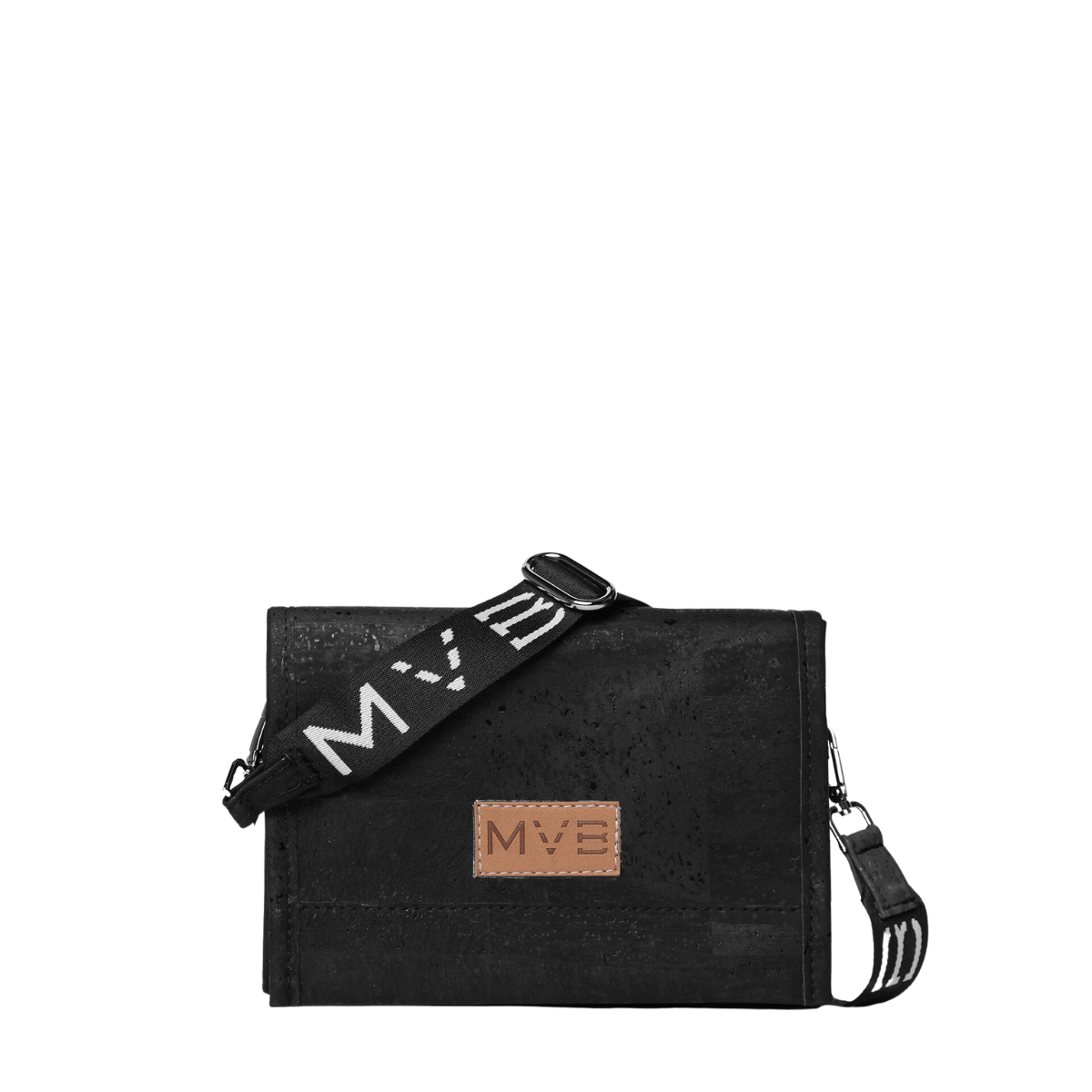 Night Vegan Crossbody Bag black cork