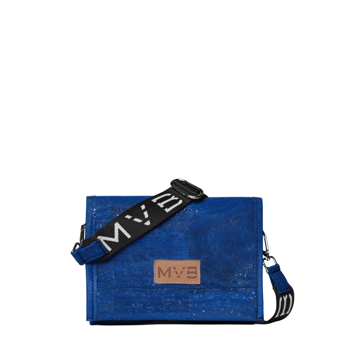 Night Vegan Crossbody Bag blue cork