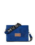Night Vegan Crossbody Bag blue cork
