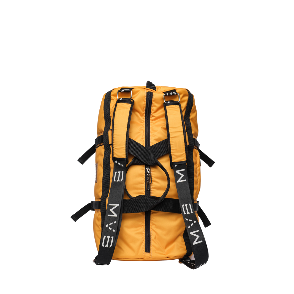Sports Vegan Duffle Bag yellow - Made with ocean plastic