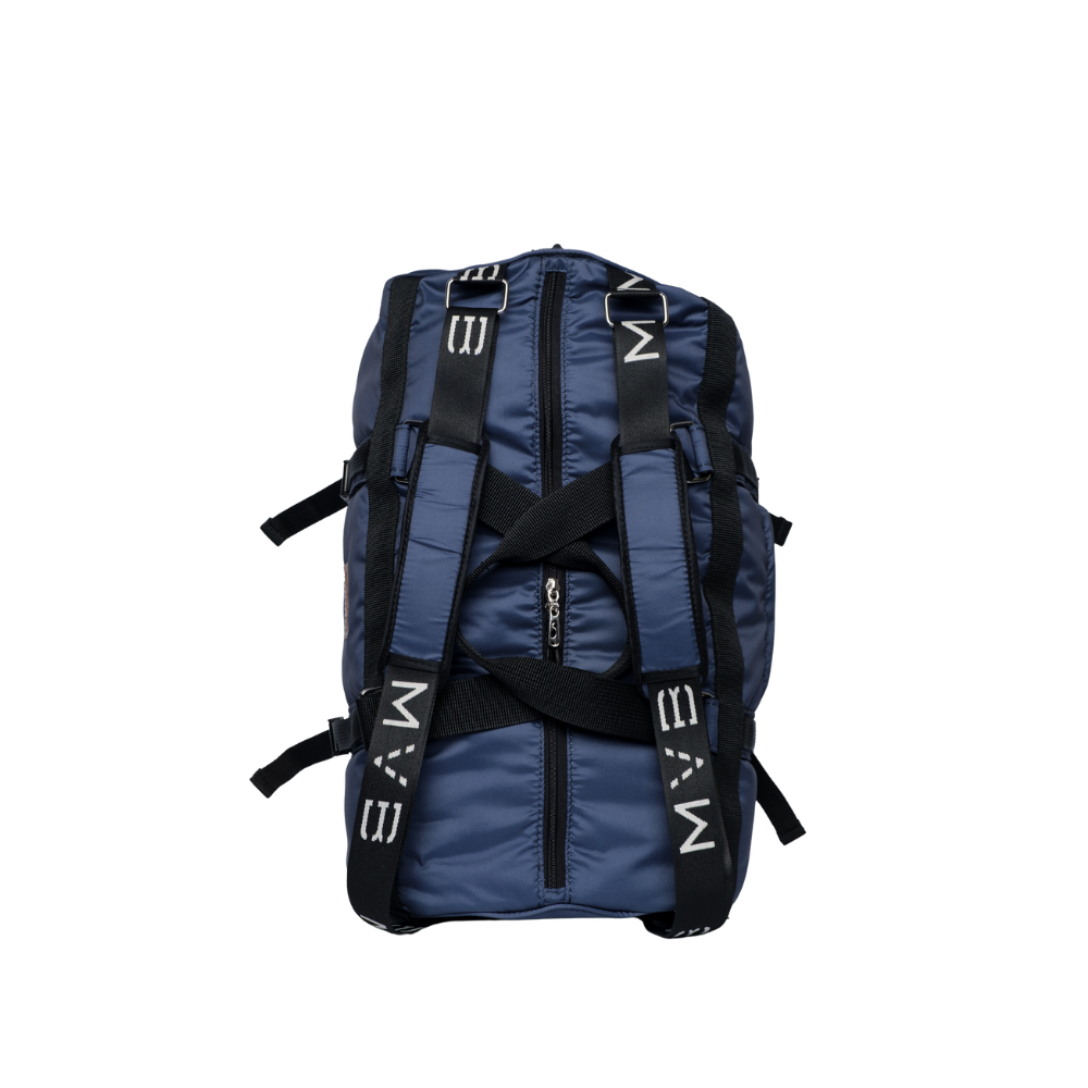 Sports Vegan Duffle Bag blue - Made with ocean plastic
