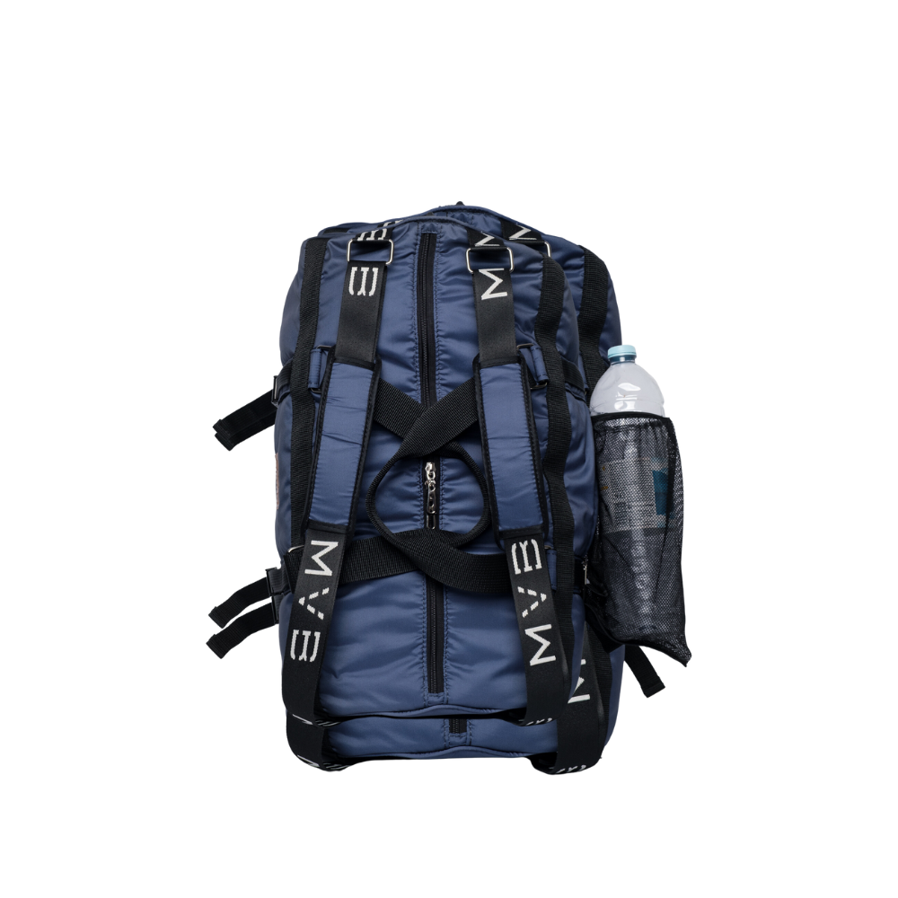 Sports Vegan Duffle Bag blue - Made with ocean plastic