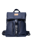 Xclusive Laptop Vegan Backpack blue