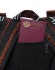 Xplorer Vegan Backpack for travel croco