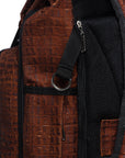 Xplorer Vegan Backpack for travel croco
