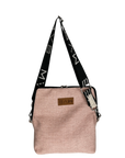Double-Sided Crossbody Flop Bag soft pink