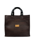 Tote Bag XL dark brown cork