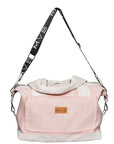 Lady's Weekend Handbag soft pink cork
