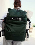 Sports Vegan Duffle Bag black - Made with ocean plastic