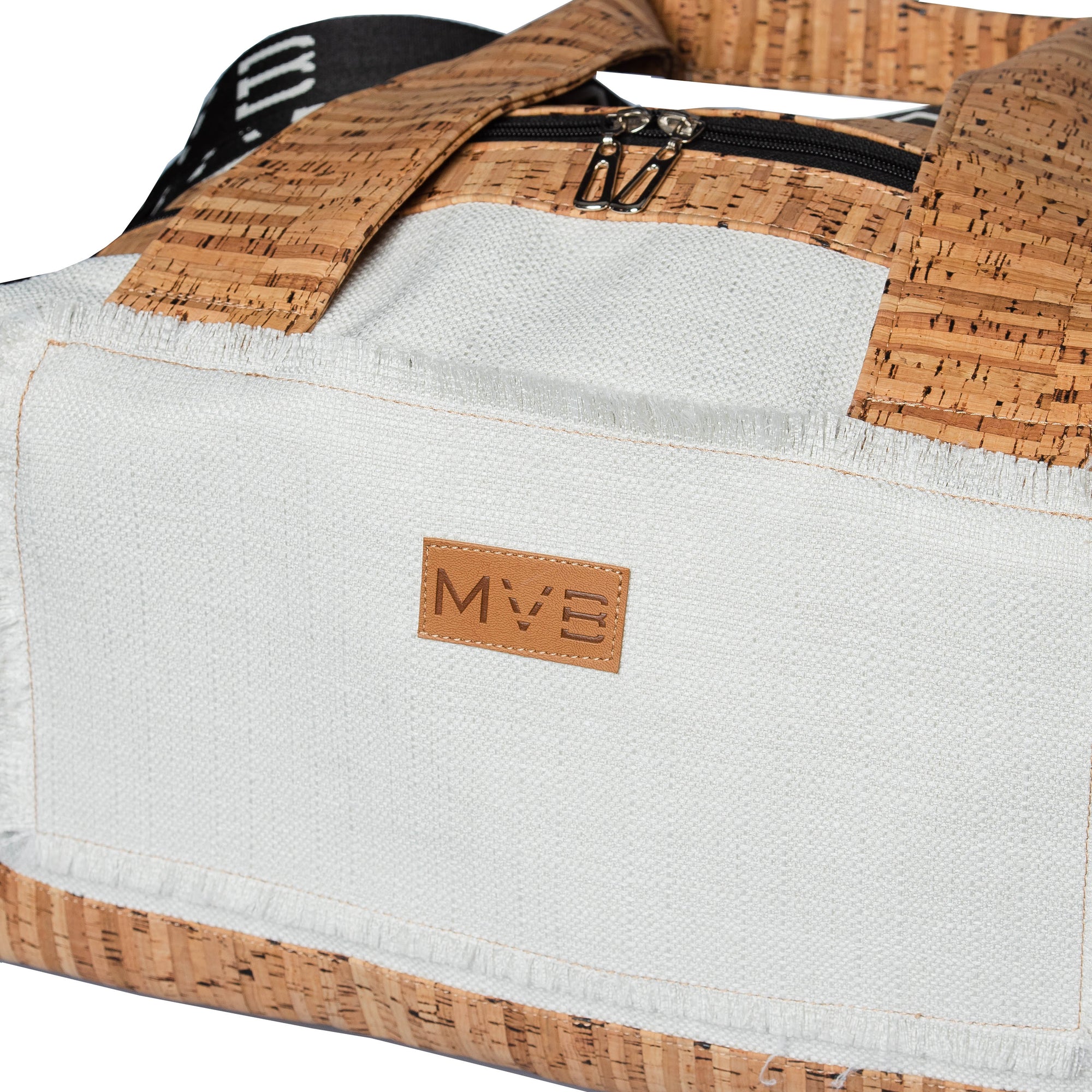 Lady's Weekend Handbag soft natural cork