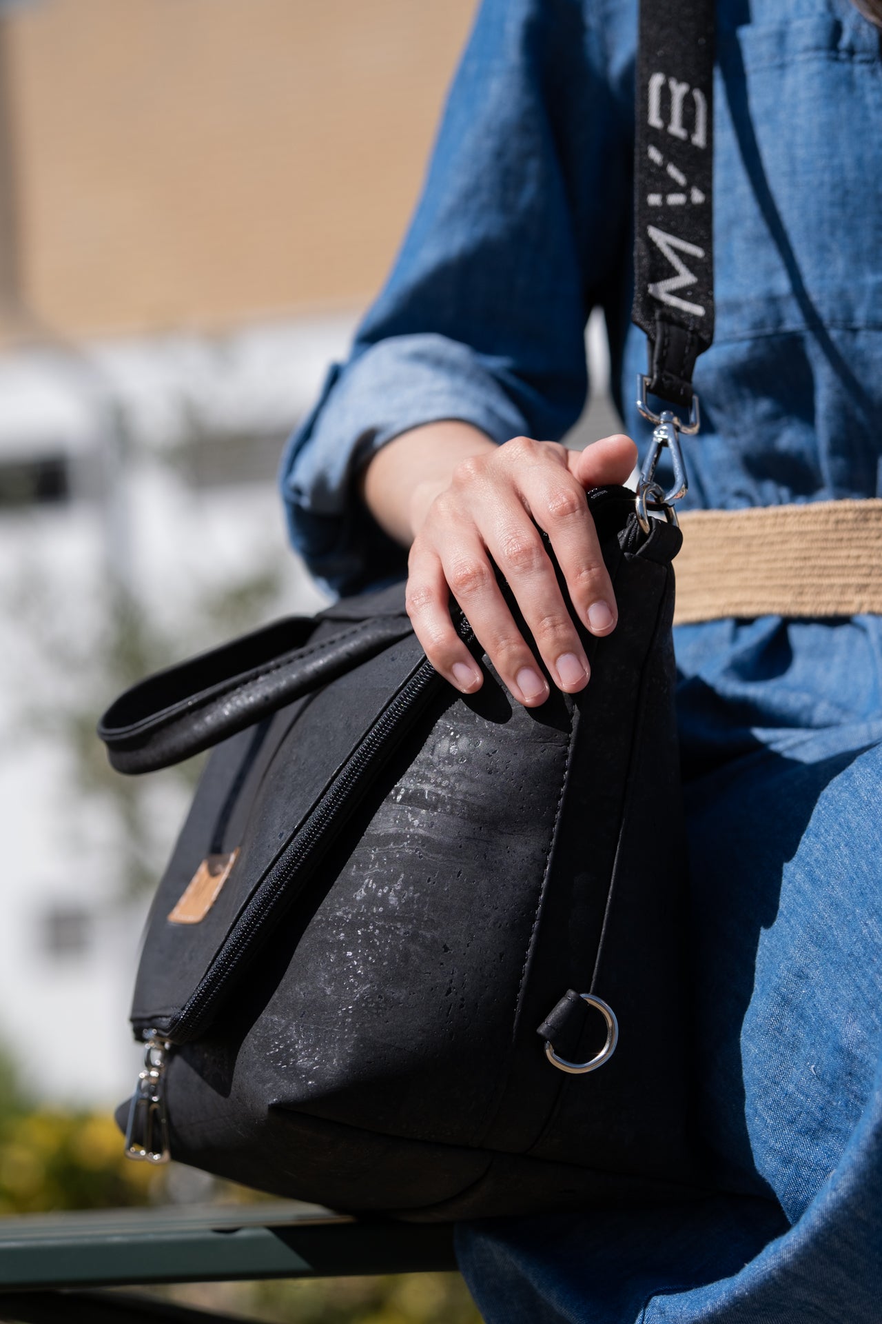 Trio Vegan Backpack HB black