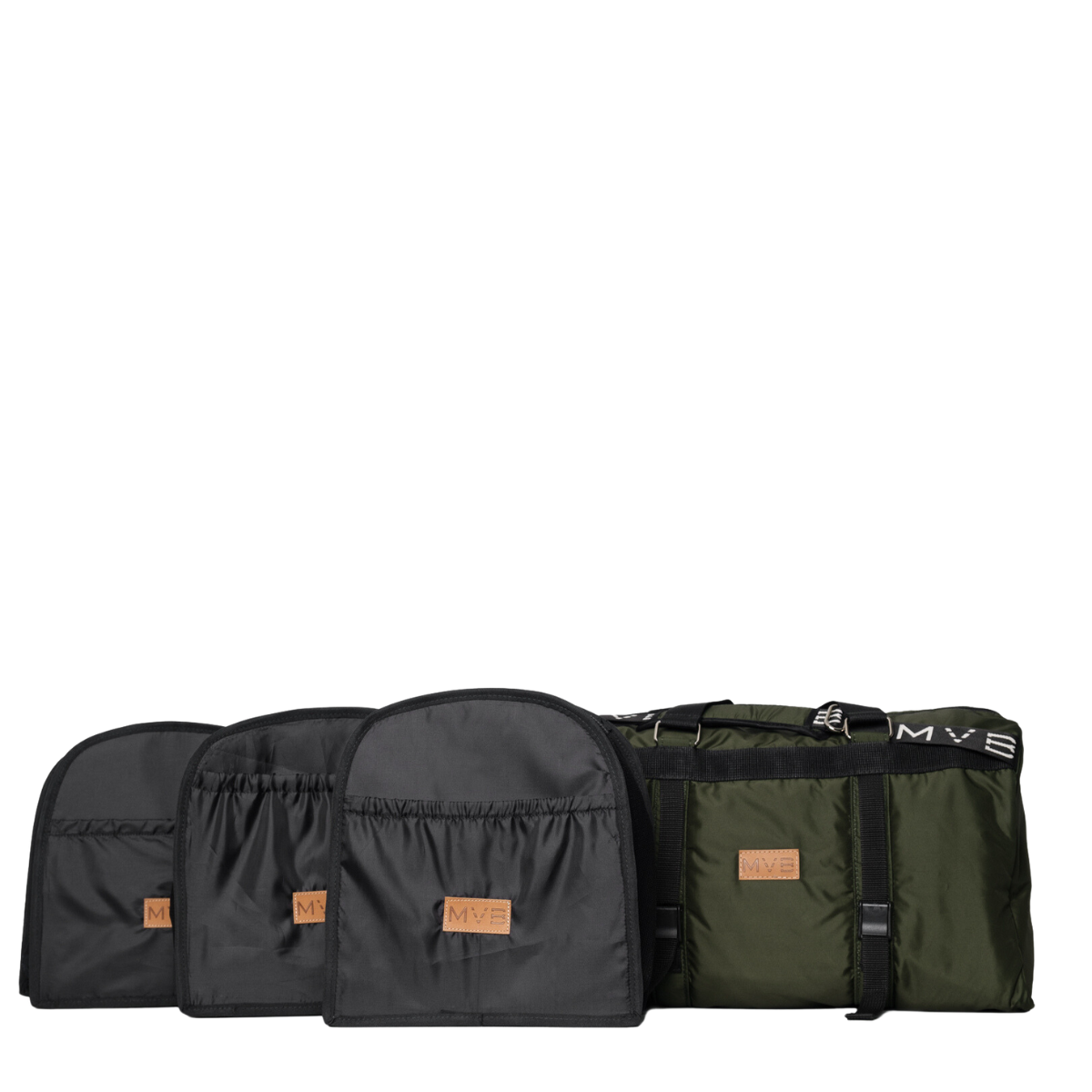 Sports Vegan Duffle Bag green - Made with ocean plastic