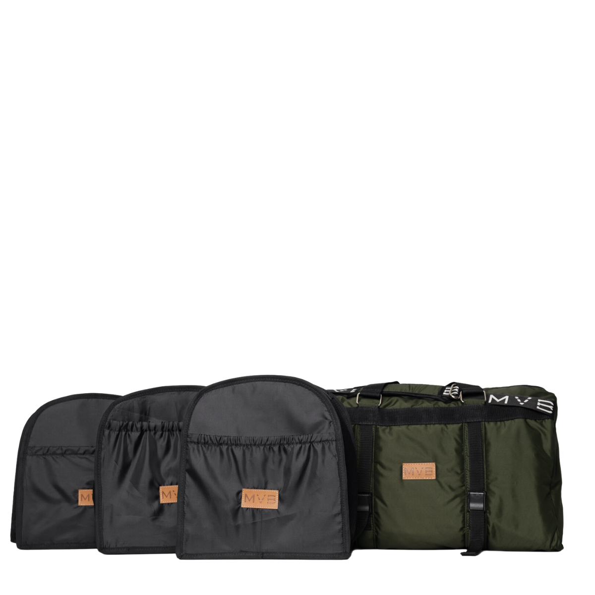 Sports vegan duffle bag made with ocean plastic