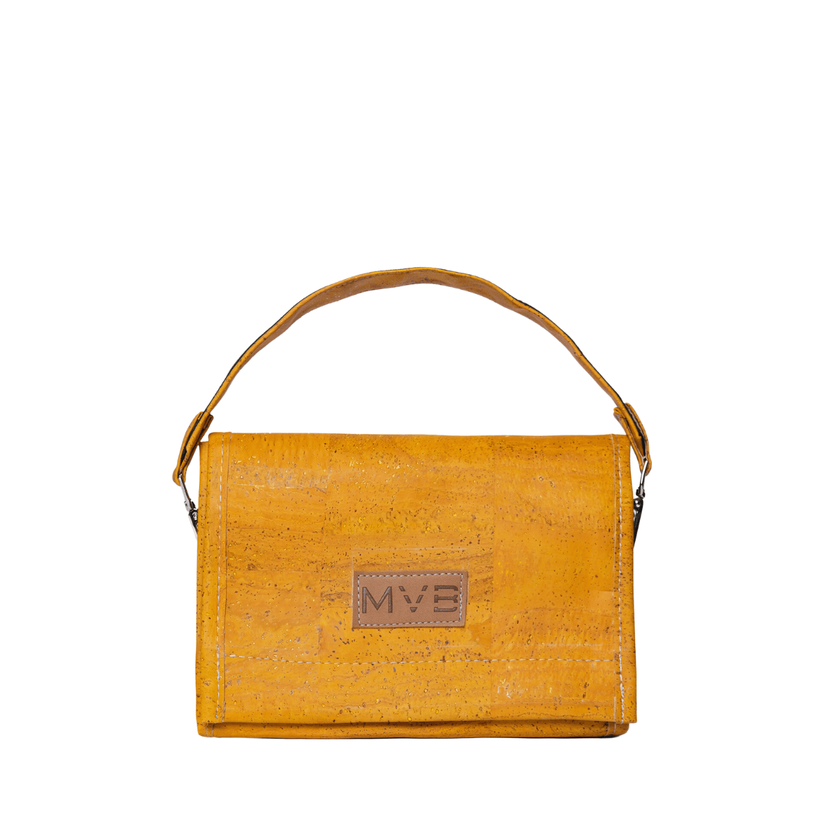Night Vegan Crossbody Bag yellow cork